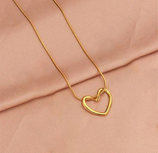 Open Heart Pendant necklace