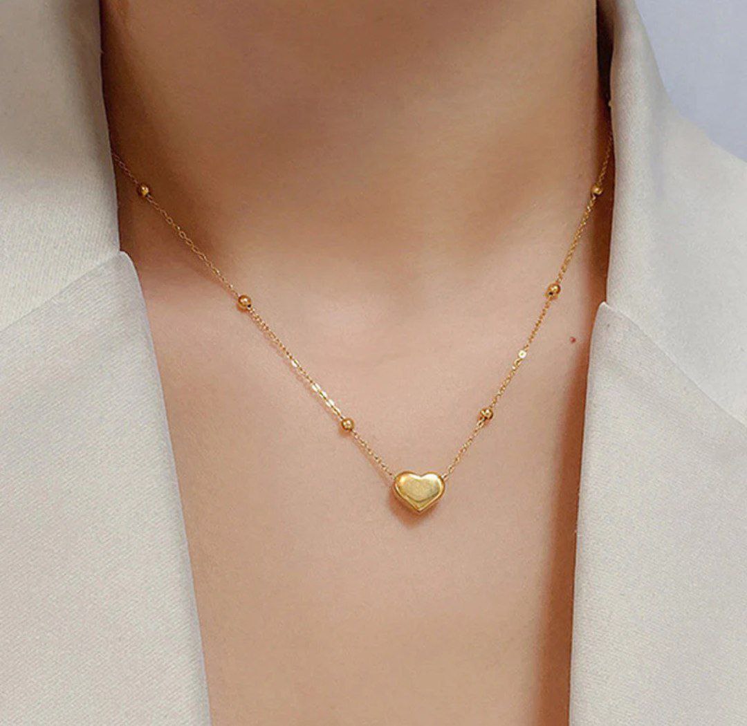 Golden Pulse Necklace