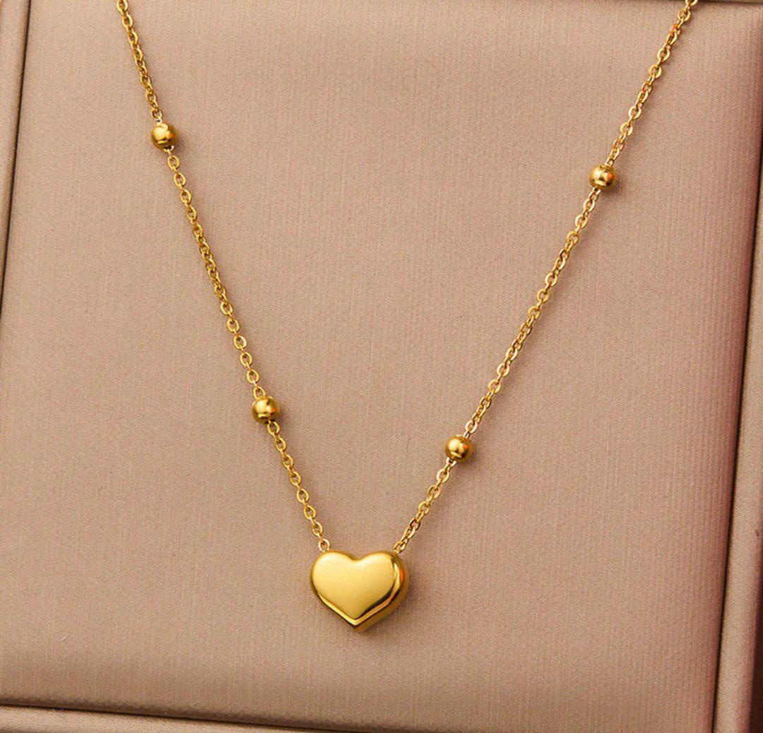 Golden Pulse Necklace