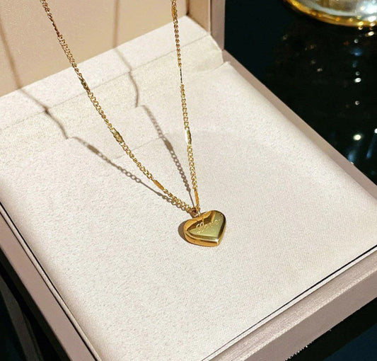 Love Script Necklace