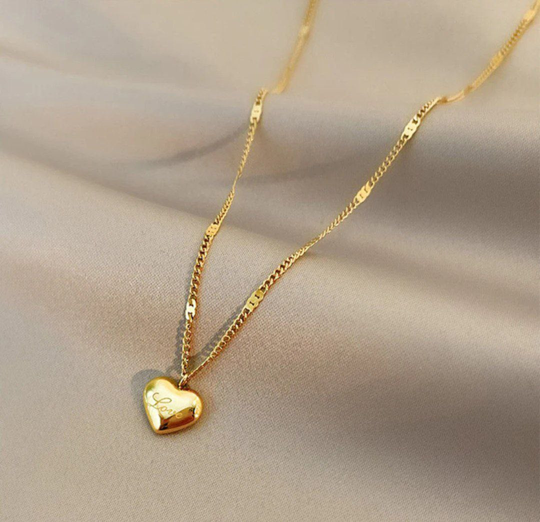 Love Script Necklace