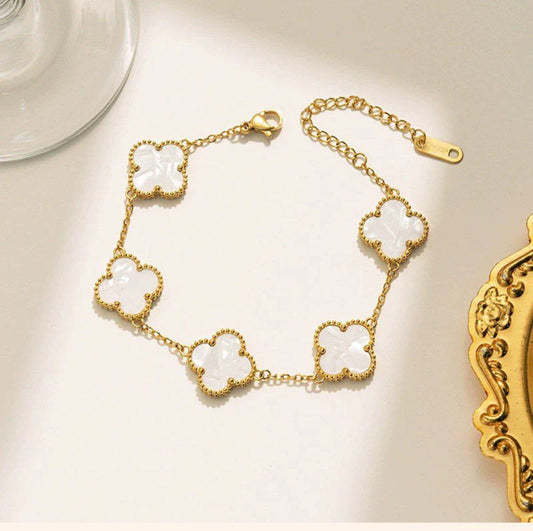 White clover bracelet